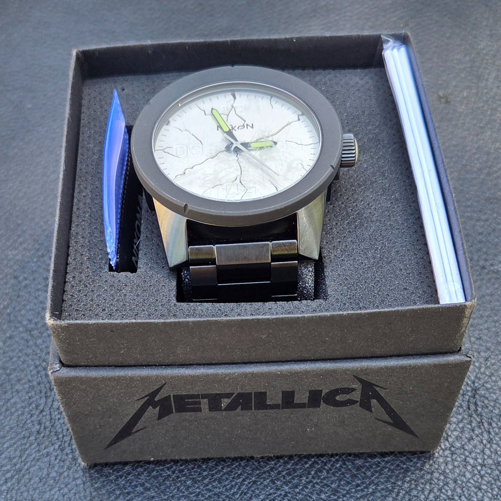 Nixon x Metallica And Justice For All Corporal SS Watch Limited Rare Collectible