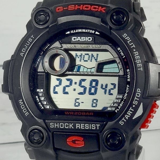 Tidal Moon Phase Equipped G SHOCK High Performance Model G 7900 Working Conditio