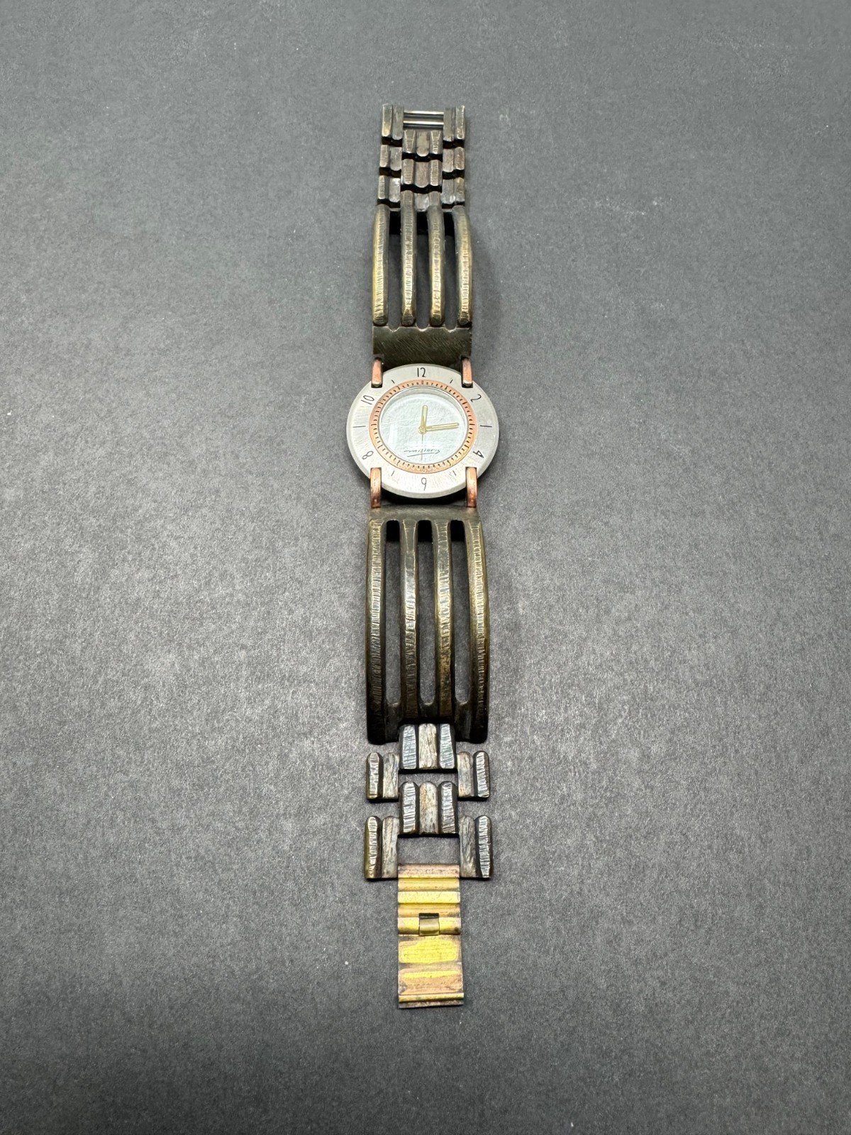 Limited Edition Custom Designer Watch by Eduardo Milieris, Works Great!