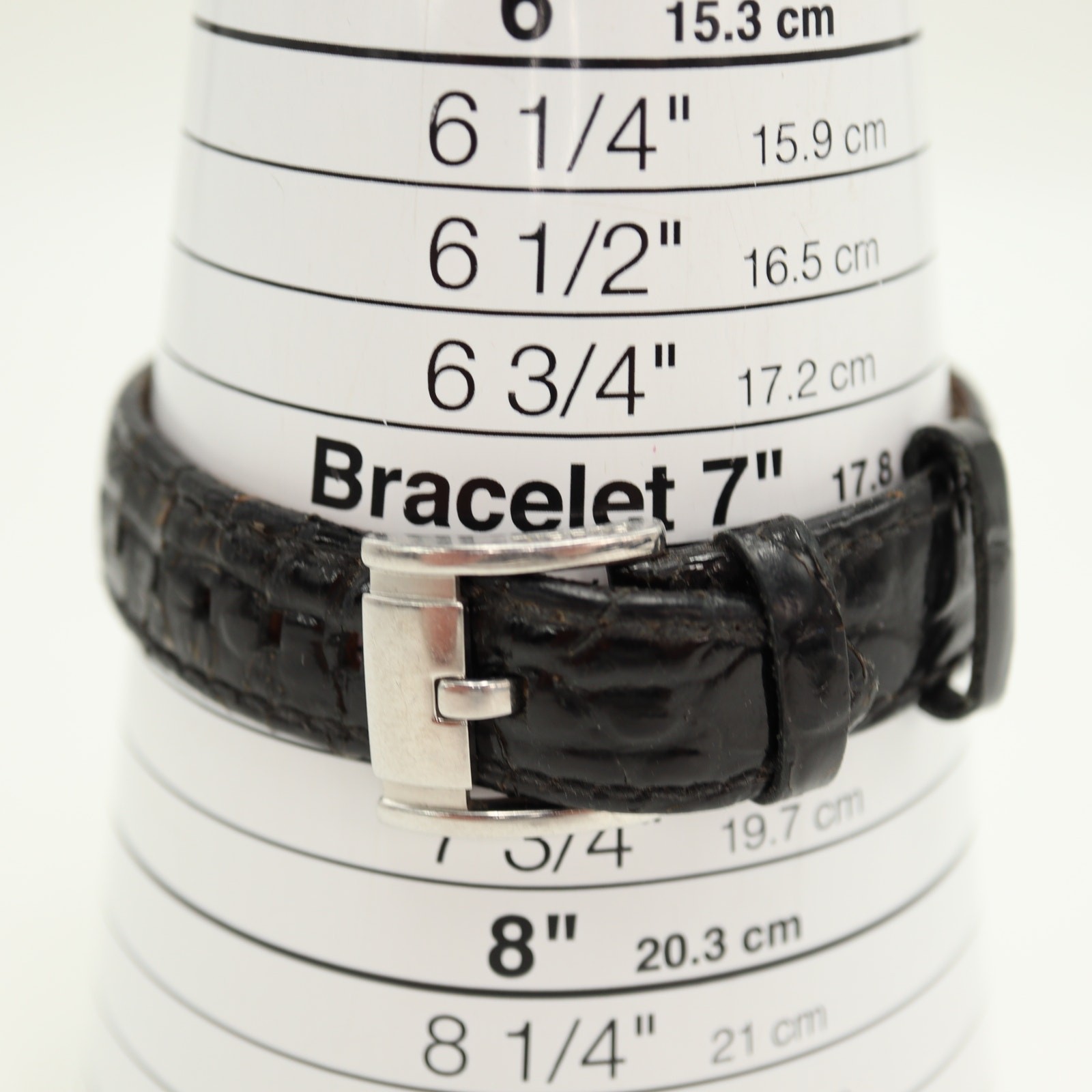 Fossil Arkitekt Chronograph 37mm Watch Black Leather Gem Set ES1648 New Battery