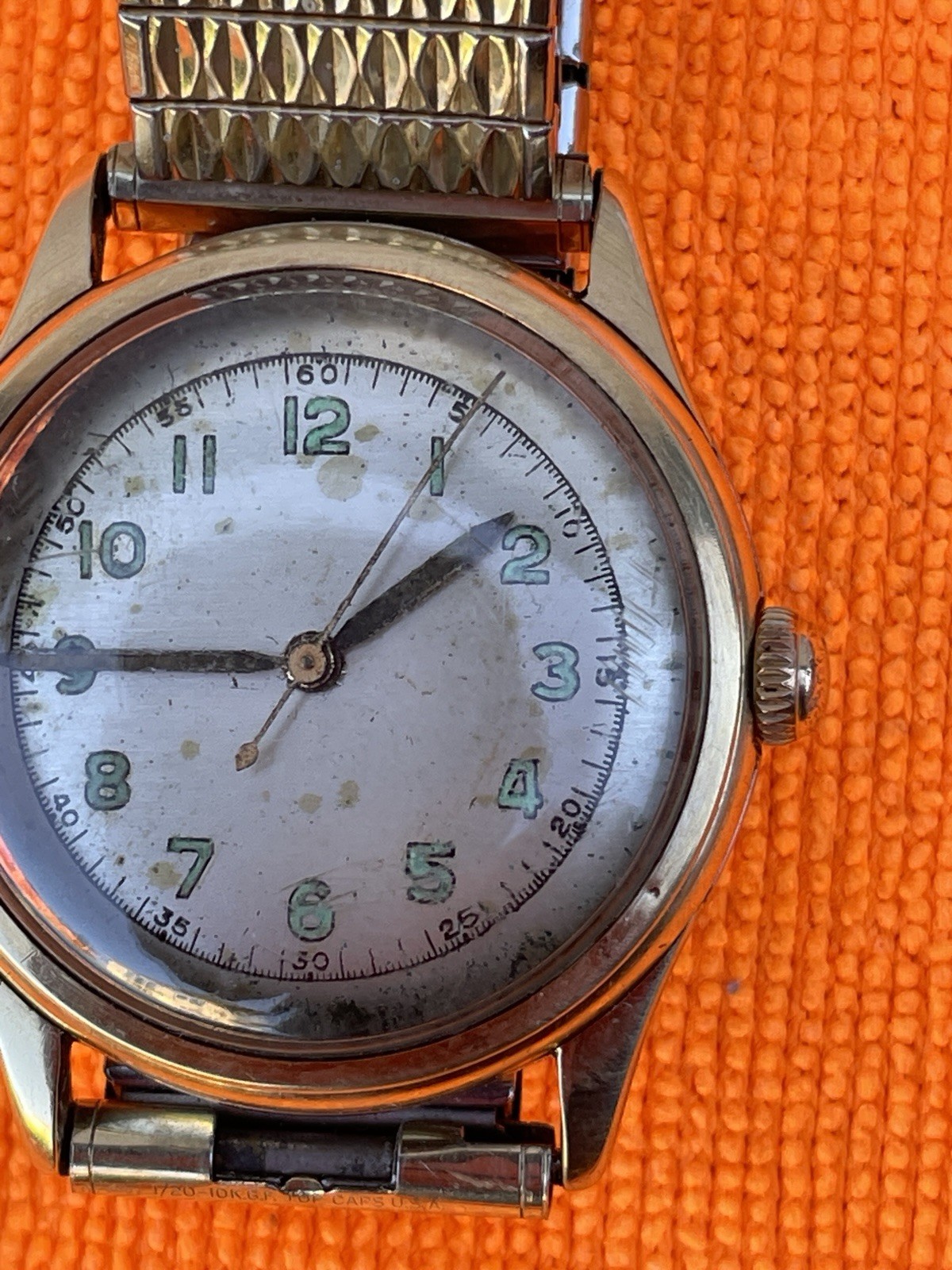 Swiss Turtle 17 Jewels Auto Mechanical Men’s Stainless Steel Back RUNNING