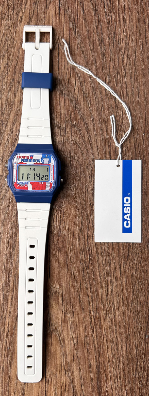 Custom Casio F-91 ‘Transformers’