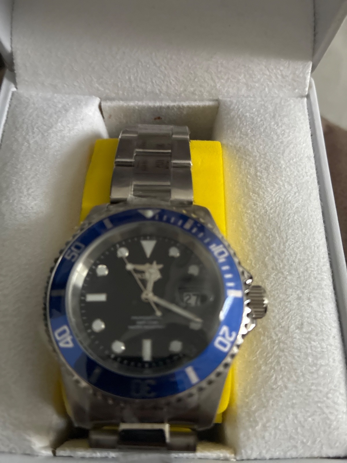 Invicta Pro Diver Men’s Watch 40mm – Blue/Silver