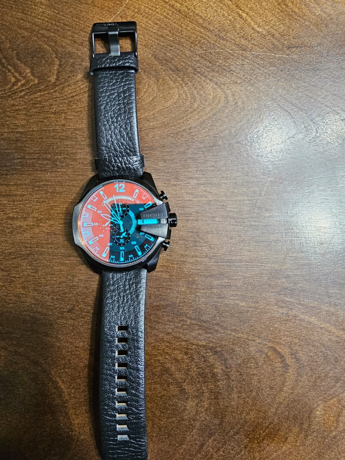 Authentic Diesel Mega Chief DZ4323 Men’s Chronograph Watch