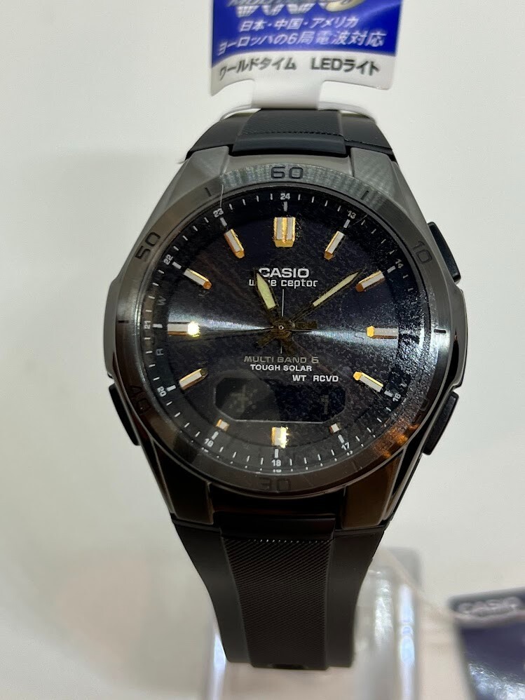 Casio Wave Ceptor WVA-M640B-1A2JF Multi Band 6 Men Watch 52 × 43.5 × 12.3 mm