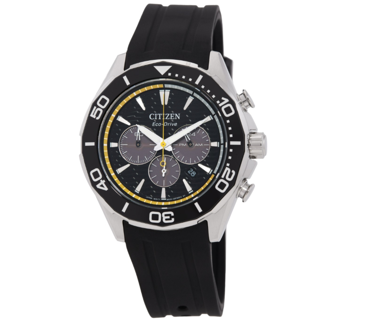 Citizen Men’s Endeavor Chronograph Quartz Black Dial Watch – CA4730-08E NEW