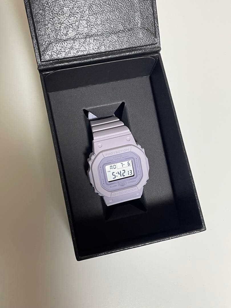 CASIO G SHOCK Digital Watch Body Purple Model 5600