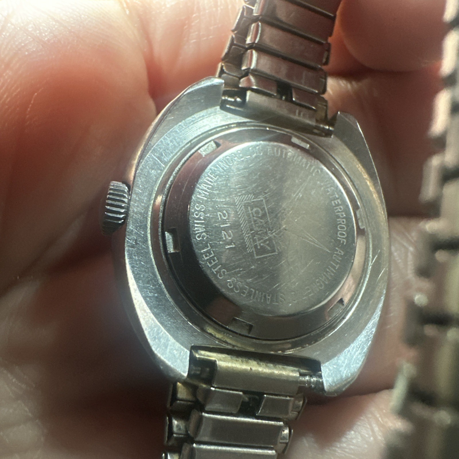 VTG Camy Super Automatic Geneve Montego Swiss Ladies Watch 29mm Need Servicing
