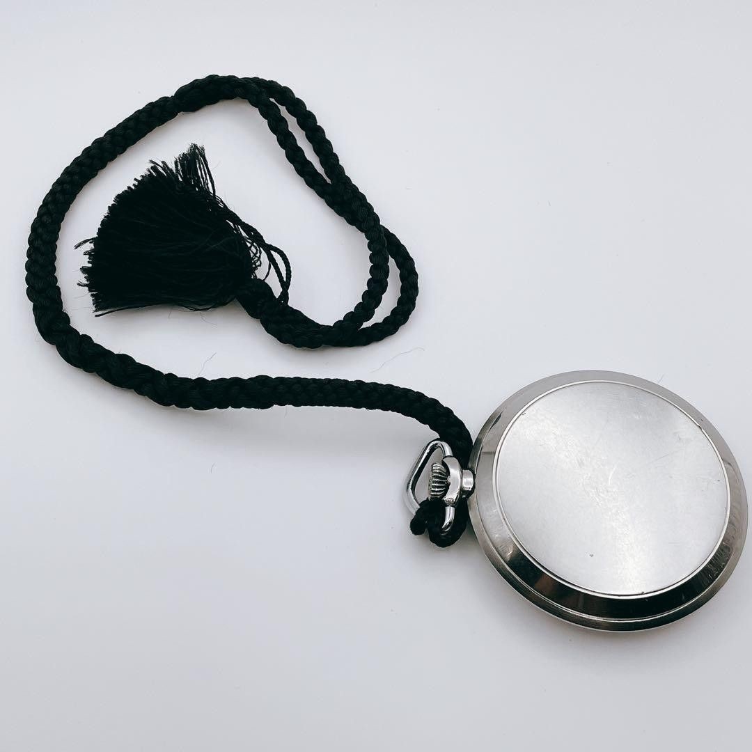 Excellent Manual Wind Small Seconds Pocket Watch Analog Display Collector