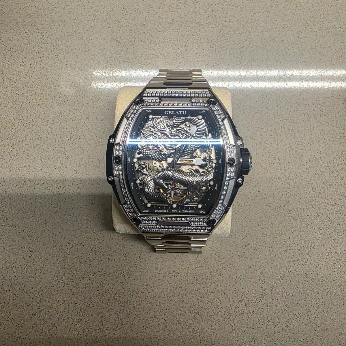 GELATU Dragon Skeleton Automatic Watch