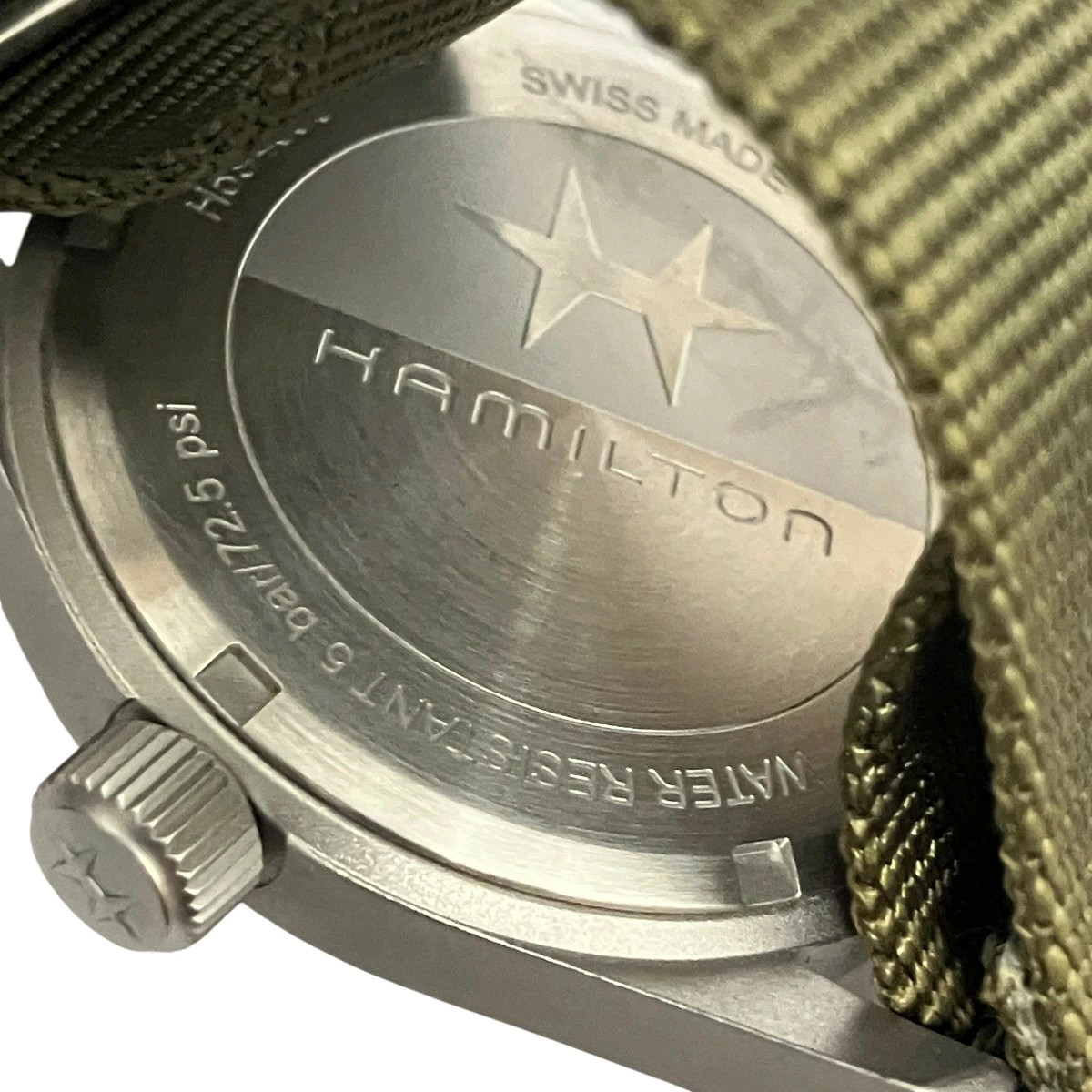 Used HAMILTON H694390 khaki SIZE 180726 Wrist watch Automatic