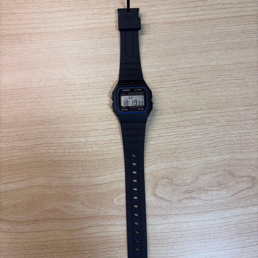 CASIO F-91W Digital Watch (Main Unit)