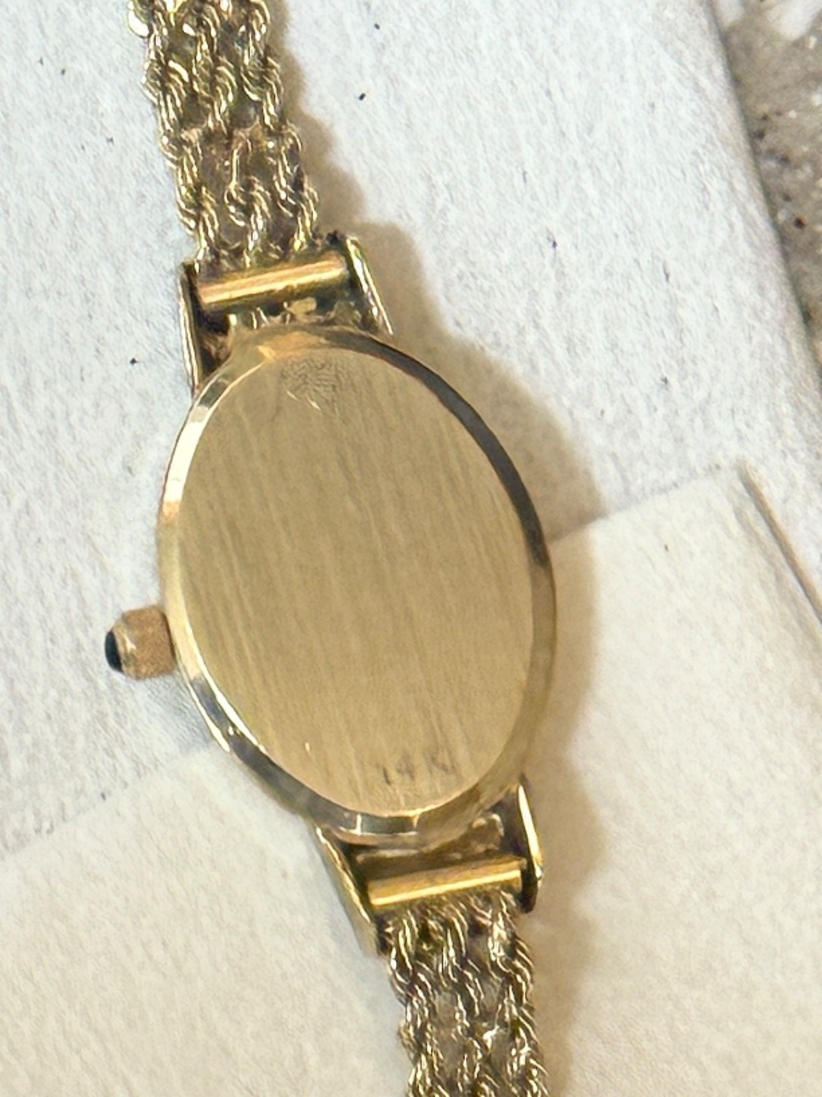 Beautiful Michael Anthony Swiss Quartz 14K Watch