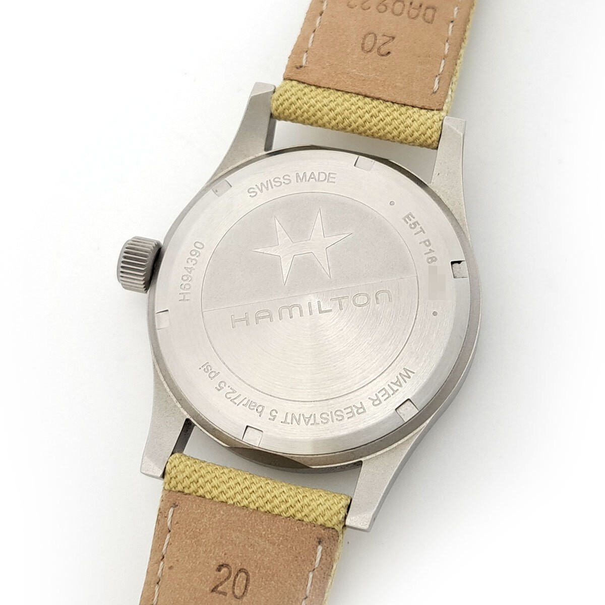 [B1Y] Hamilton Khaki Field Mechanical H694390 Hand Wound Stainless Steel [q8m]