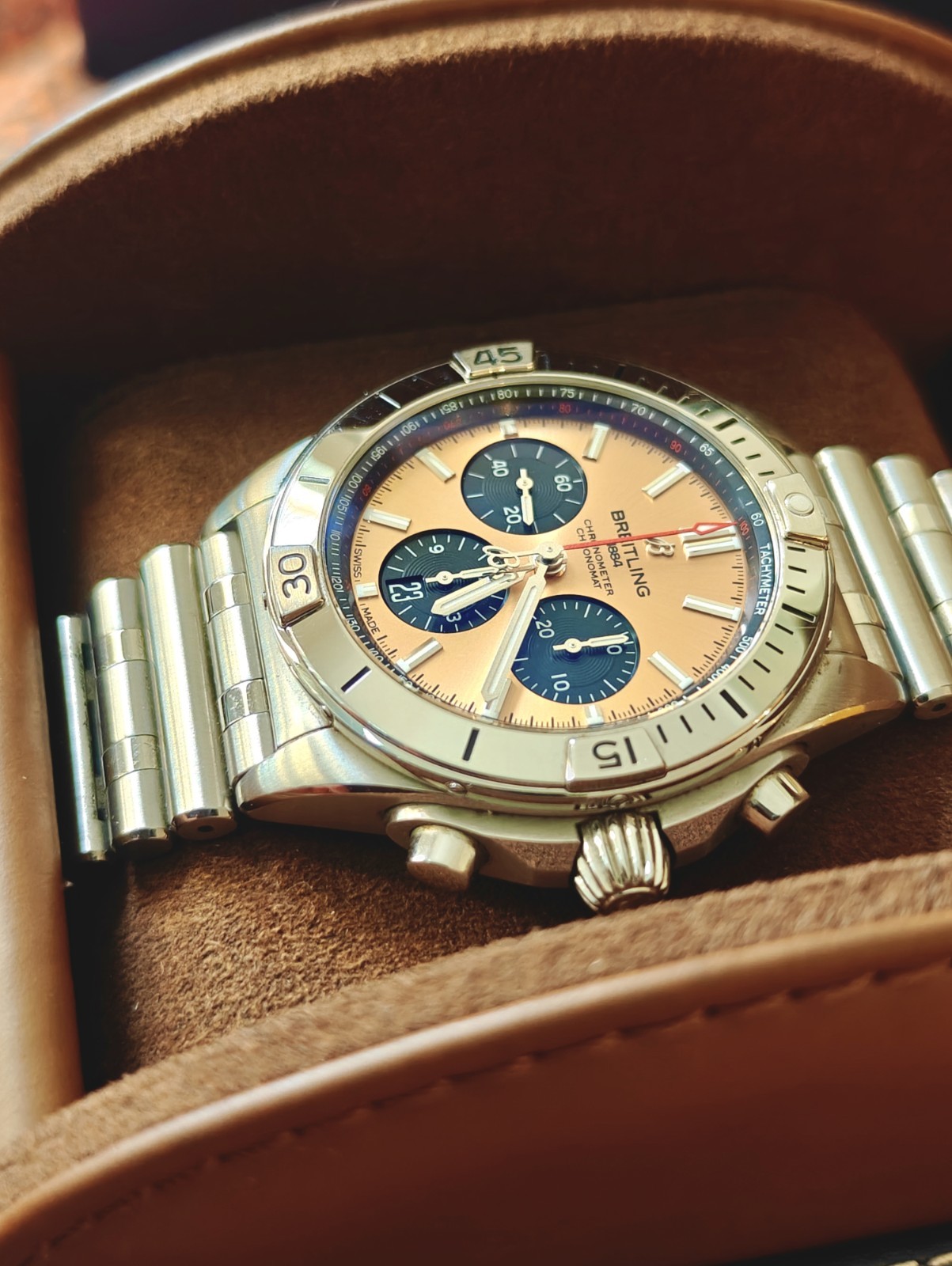 Breitling Chronomat Copper Dial 42mm AB0134101k1A1