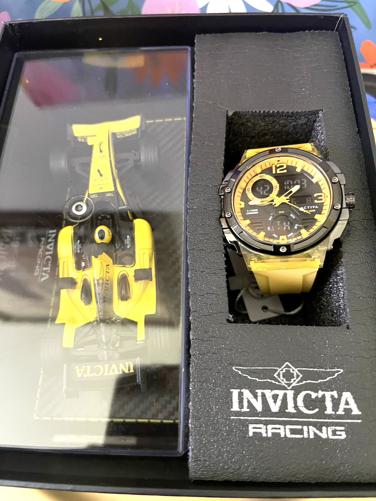 Invicta Special Edition Replica Racing Car w/Activa Virtux X Invicta Men’s Watch