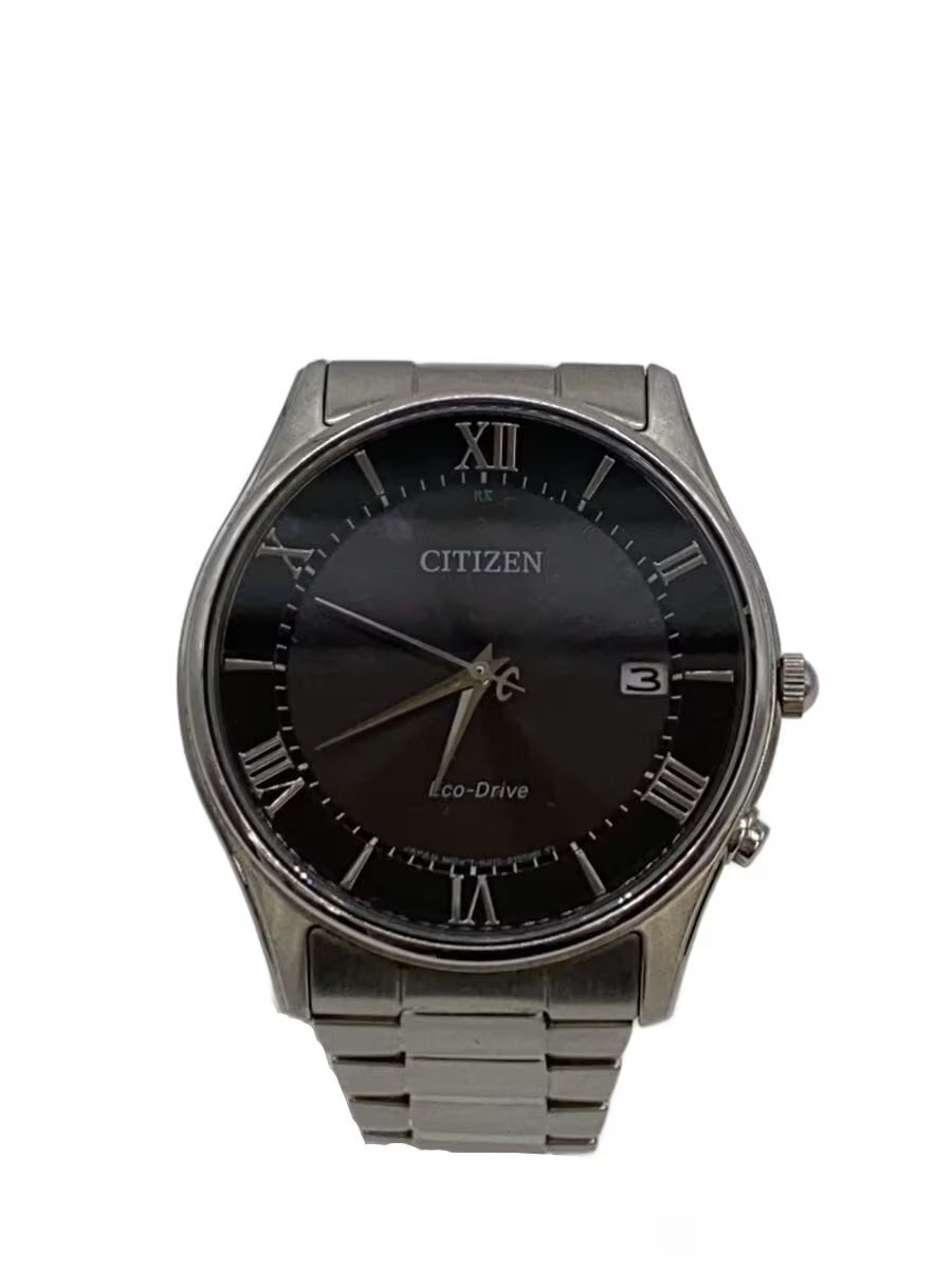 CITIZEN Watch Analog Stainless BLK SLV H415 S112907