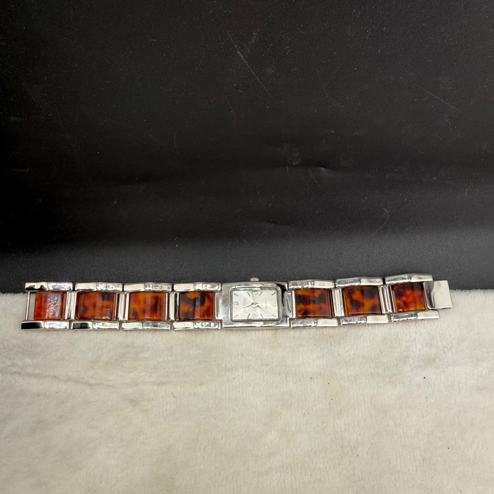 Vintage Joan Rivers Classics Watch Silver Tone UNTESTED