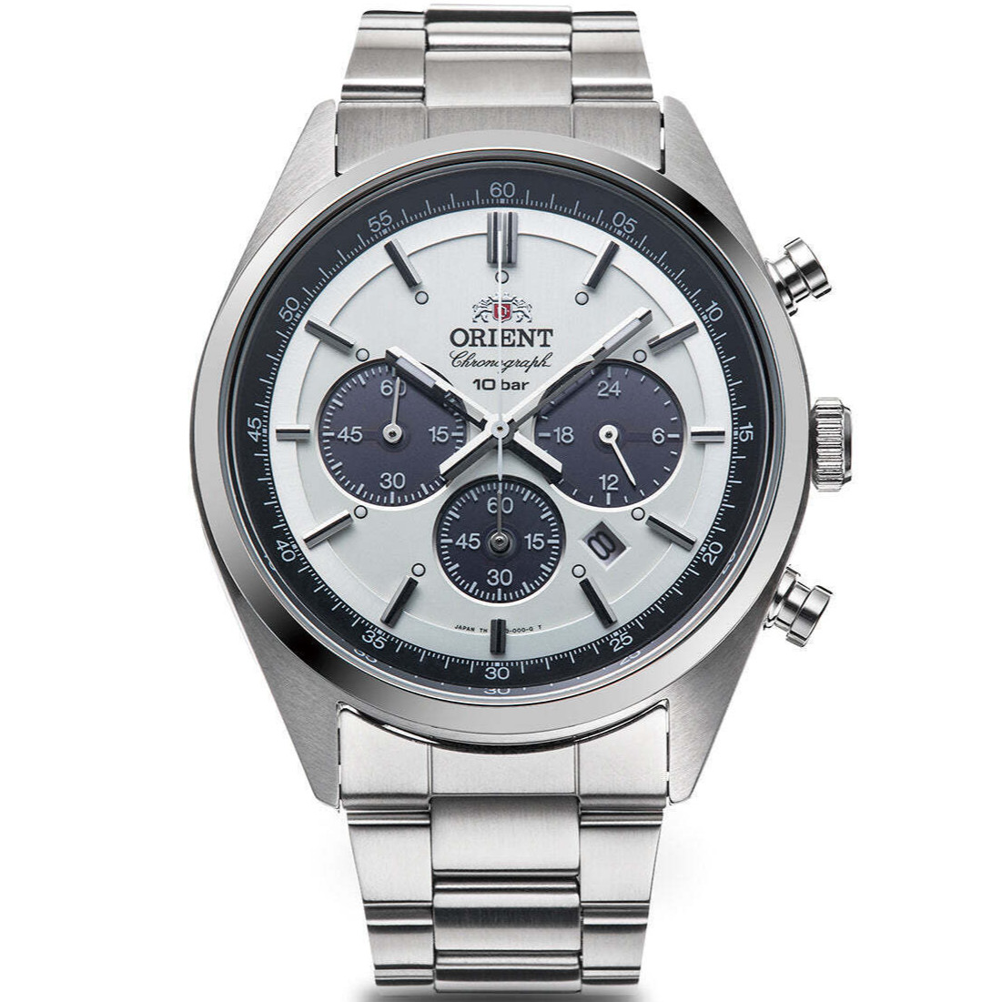 ORIENT Watch WV0041TX SOLAR PANDA Milky White Men’s NEO 70’s neo-Seventies