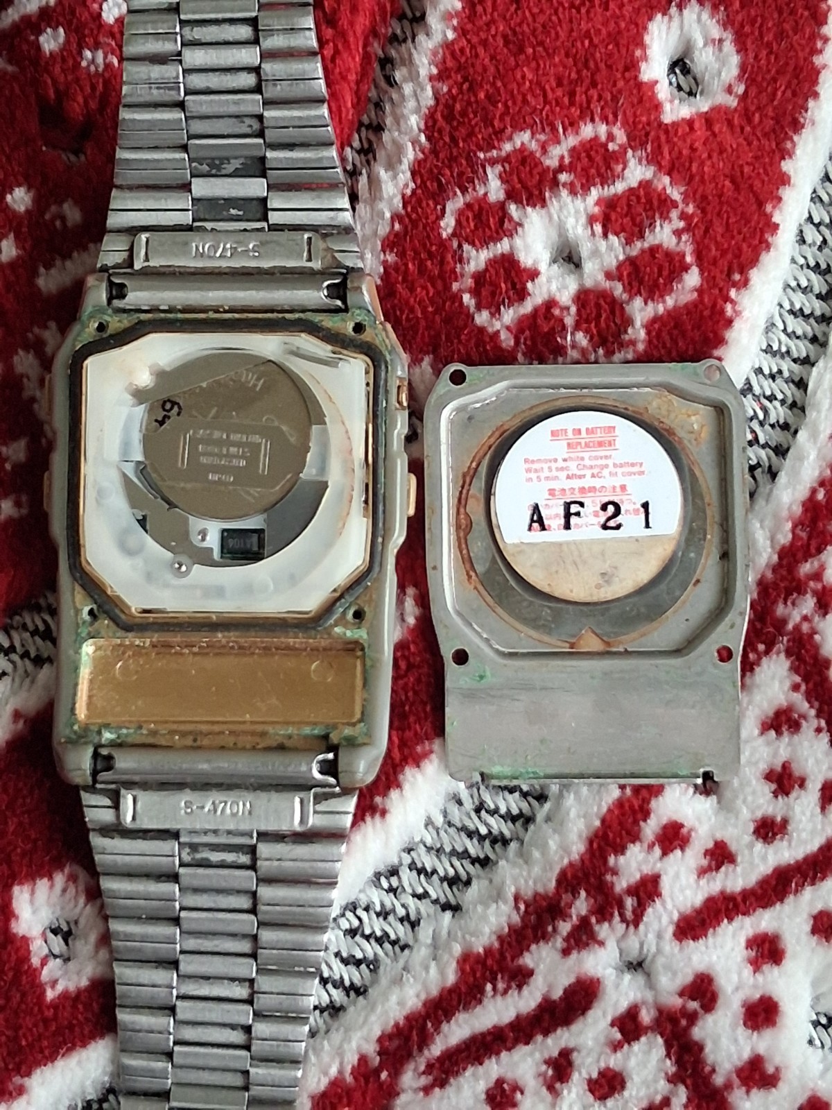 Vintage Casio DBC-610 Not Working Without Display Japan Made