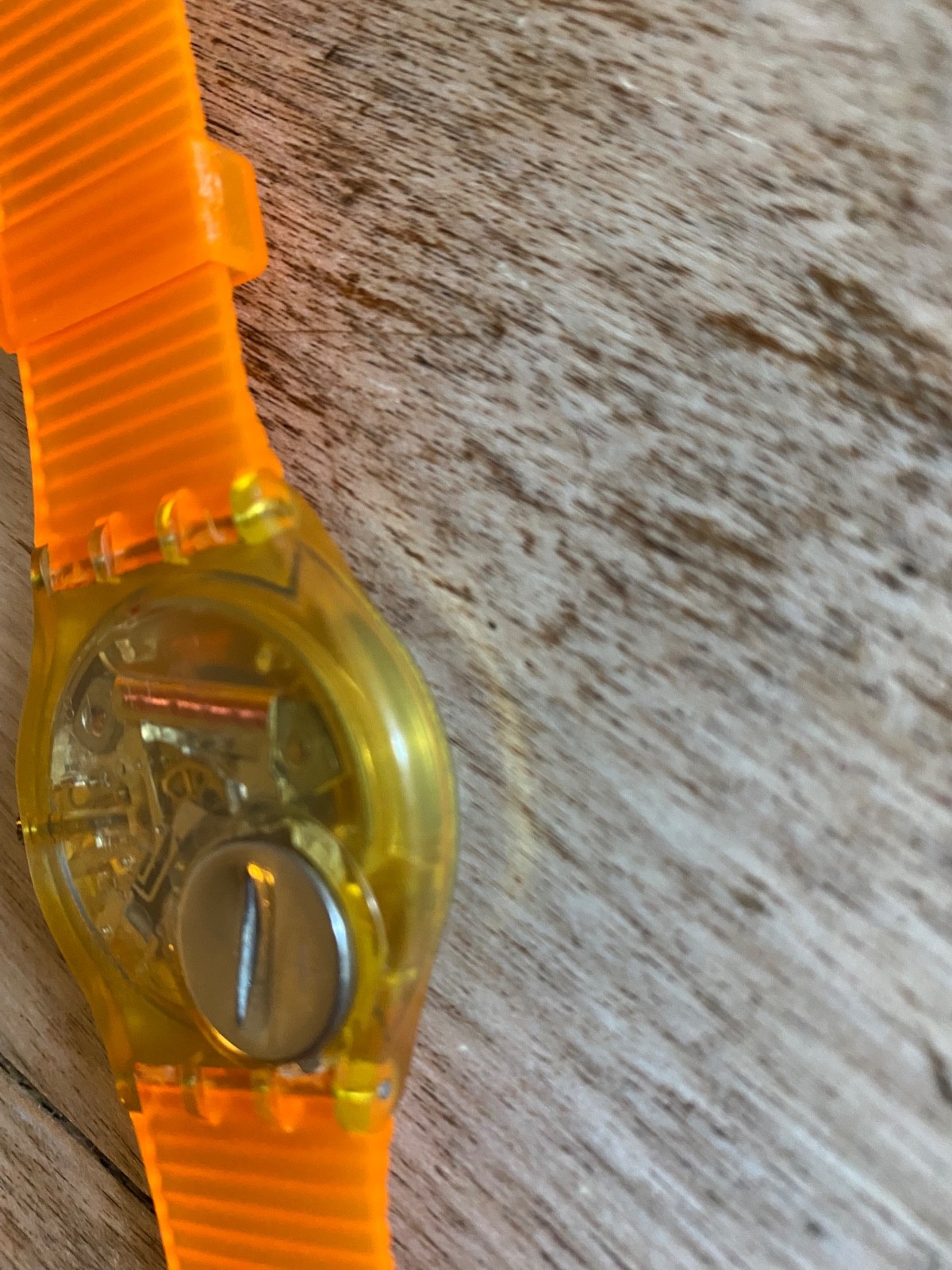 SWATCH -🇨🇭 DARK VADER – GK11O – 1988 ⚡️ – ⚡️New custom Strap [ 34mm ] WOW 🍊
