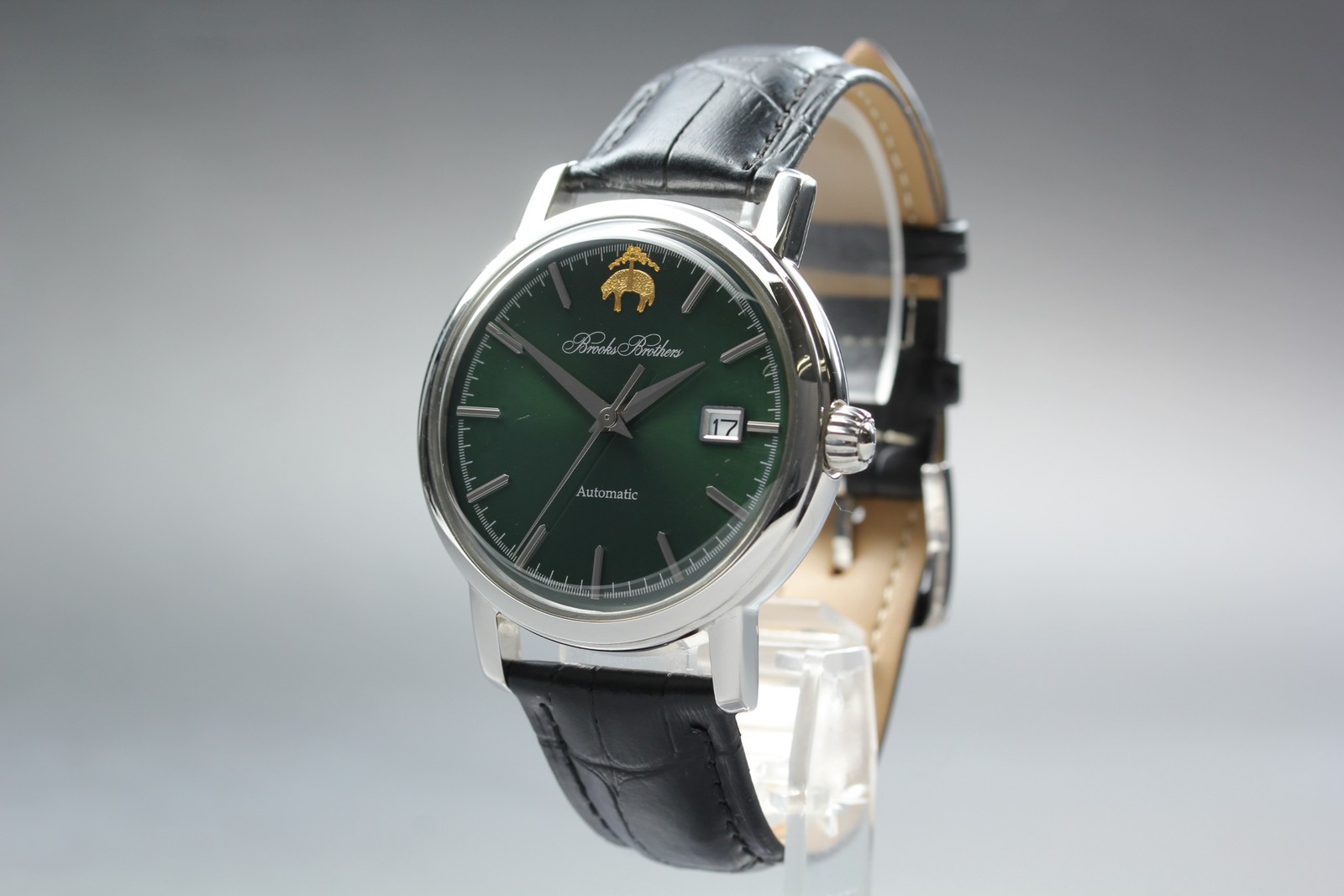 [Exc+5] SEIKO Brooks Brothers NH35-0010 Green Dial Automatic Men’s JAPAN Watch