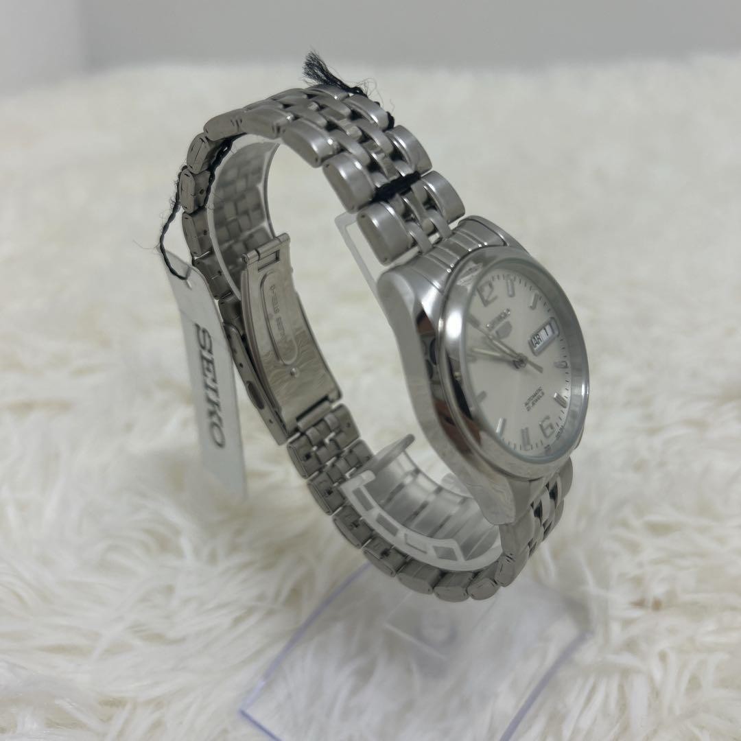SEIKO 5 automatic 7S26 01V0 silver working From Japan
