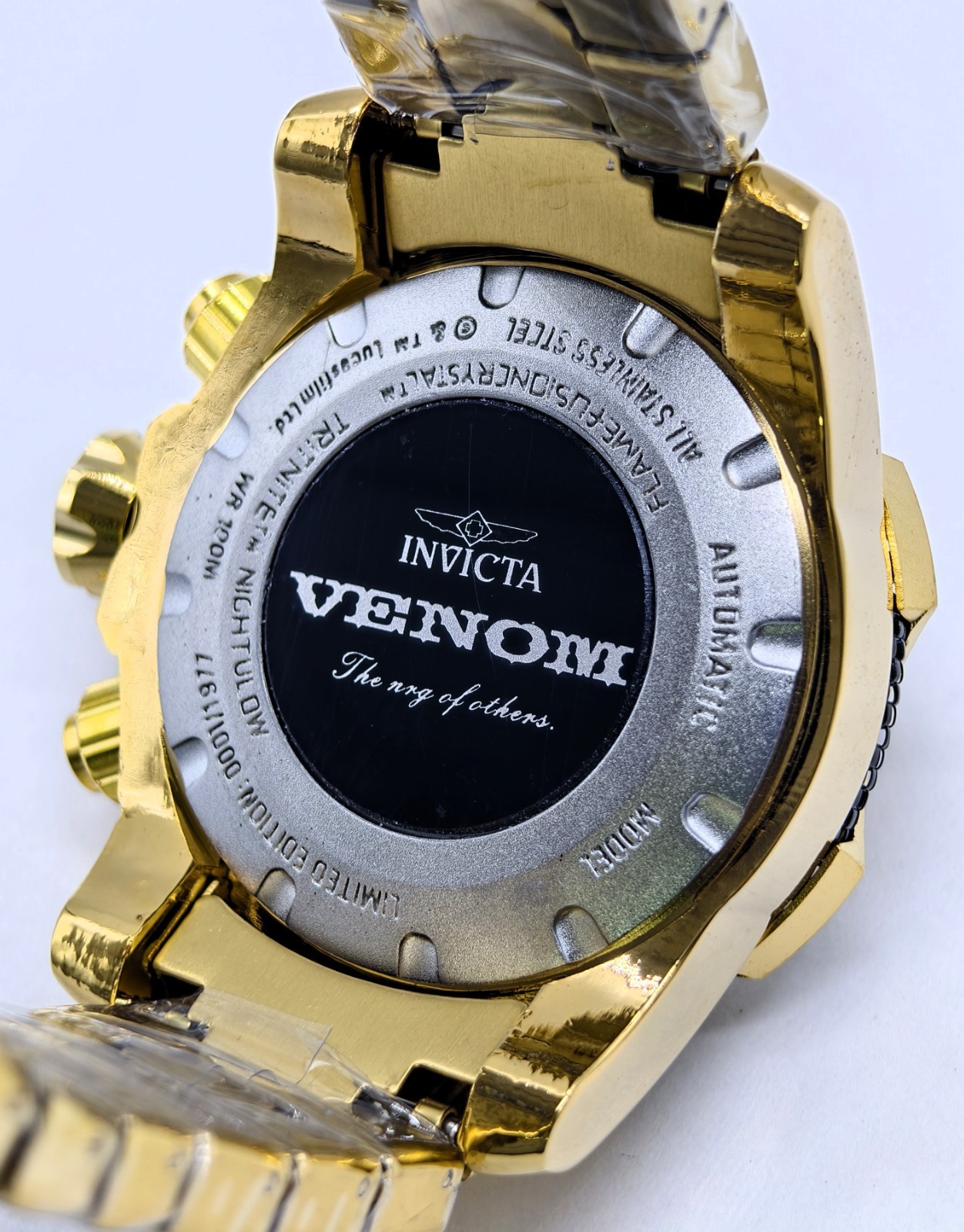 Fantastic Invicta Dragon Quartz Chronograph Black Dial Analog Men’s Wrist Watch