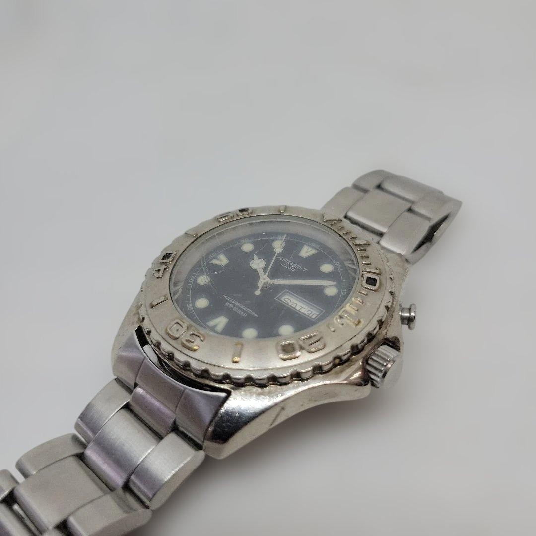 Working CASIO ARGENT Men’s Watch 10BAR