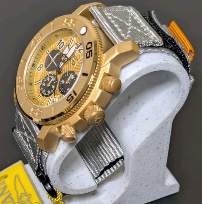 Invicta Coalition Forces Sovereign Ops Men’s Watch (Model 50099) – Black & Gold