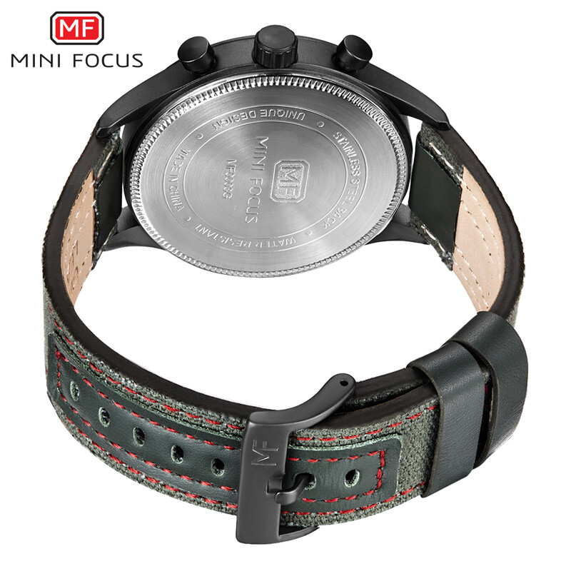 Mini focus Men Watch Quartz Sports Watches Male Nylon Strap Military Wrist Watch