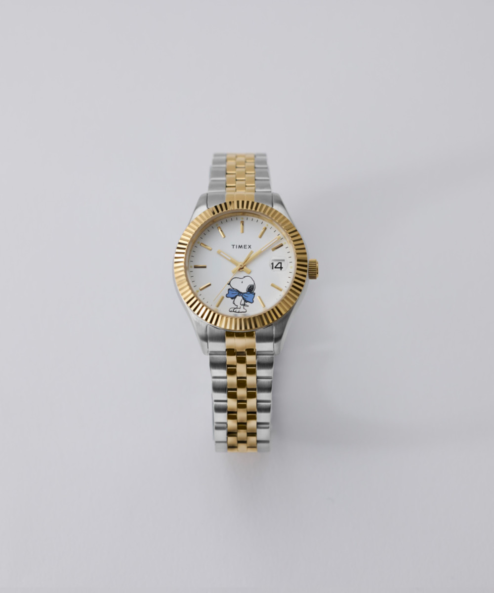 Timex Multicolour Womens Analogue Watch Peanuts Legacy Bowtie TW2Y11100