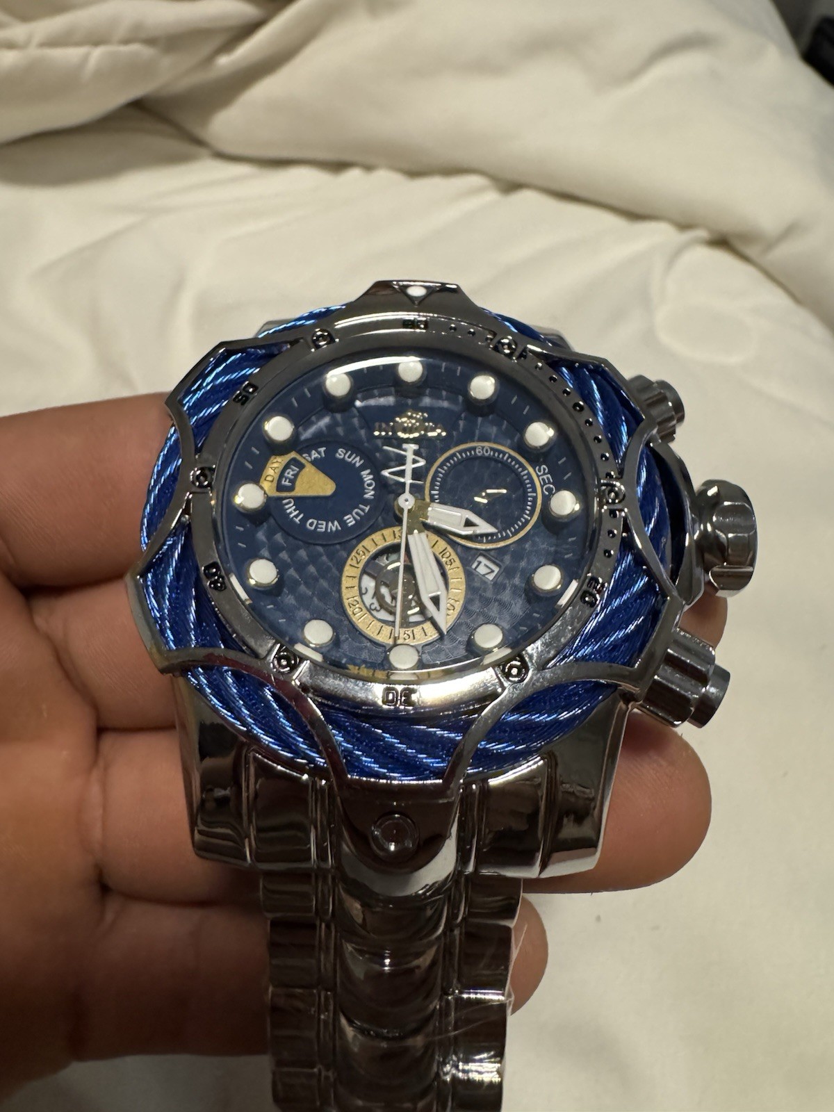 Invicta Bolt Men’s Quartz Analog Watch imitation 55mm