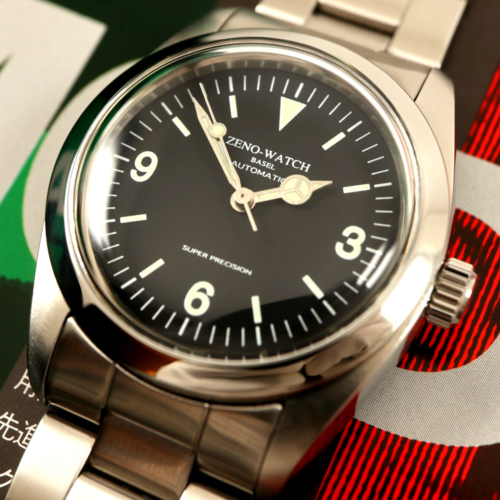 ZENO WATCH BASEL ZN-001 “ZEX” Cal. Miyota 8215 Vintage Japan Automatic Watch