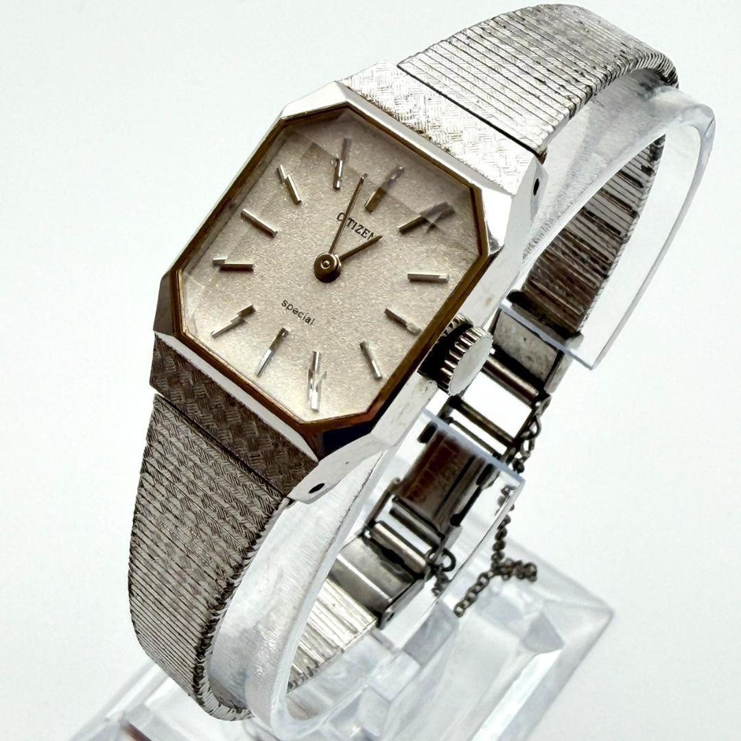 Vintage Citizen hand-wound wristwatch, special edition, women’s, working con