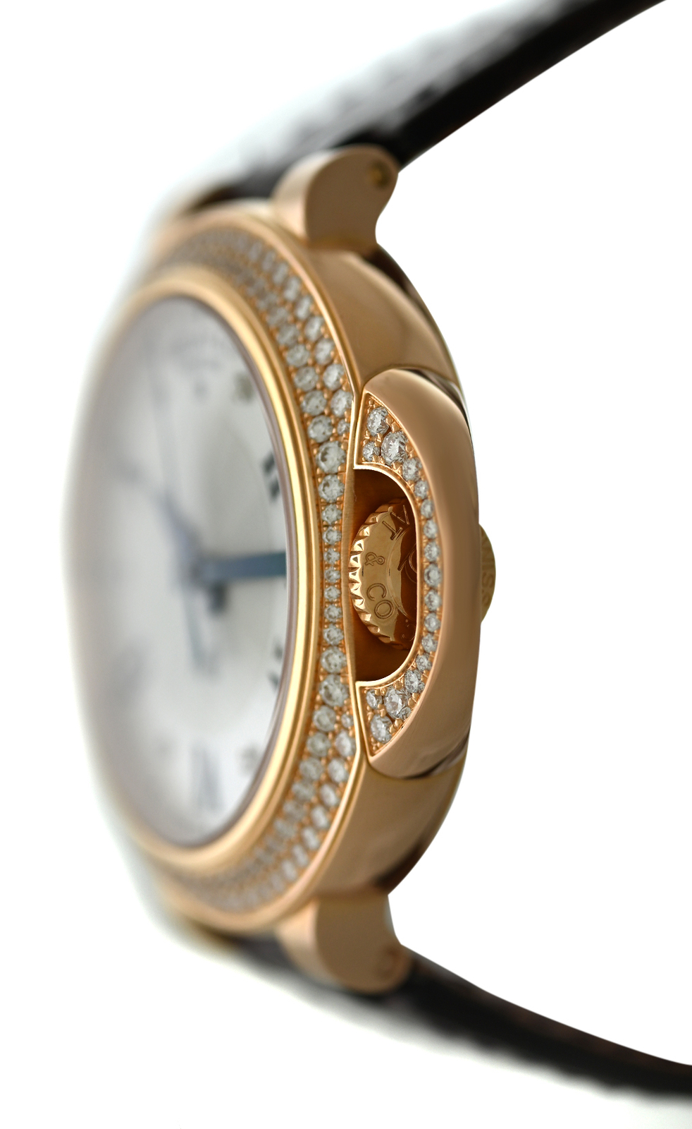 Bedat & Co. No 8 Diamonds Ref. 828 87 Gr. 18k Rose Gold MOP Dial 37MM Ladies’