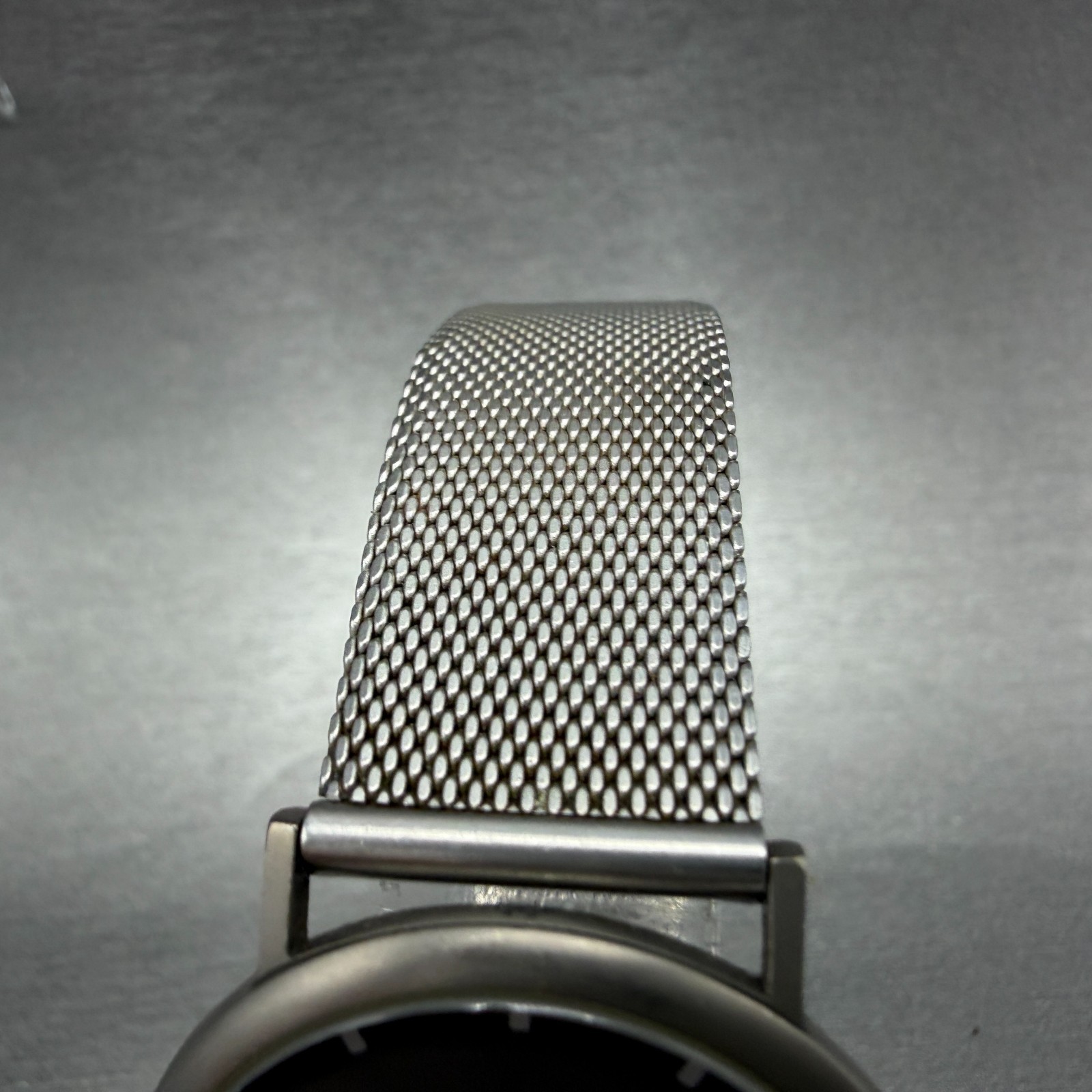 Boccia Titanium Watch Men 34mm Gray Dial Titanium Case Date Round New Battery