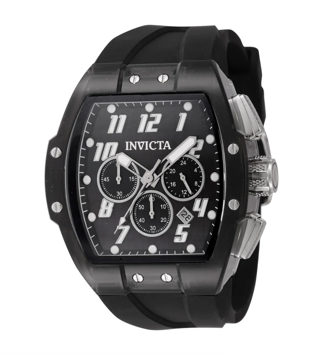 Invicta S1 Rally Kinesia Anatomic Men’s Watch 47mm Black (45480)