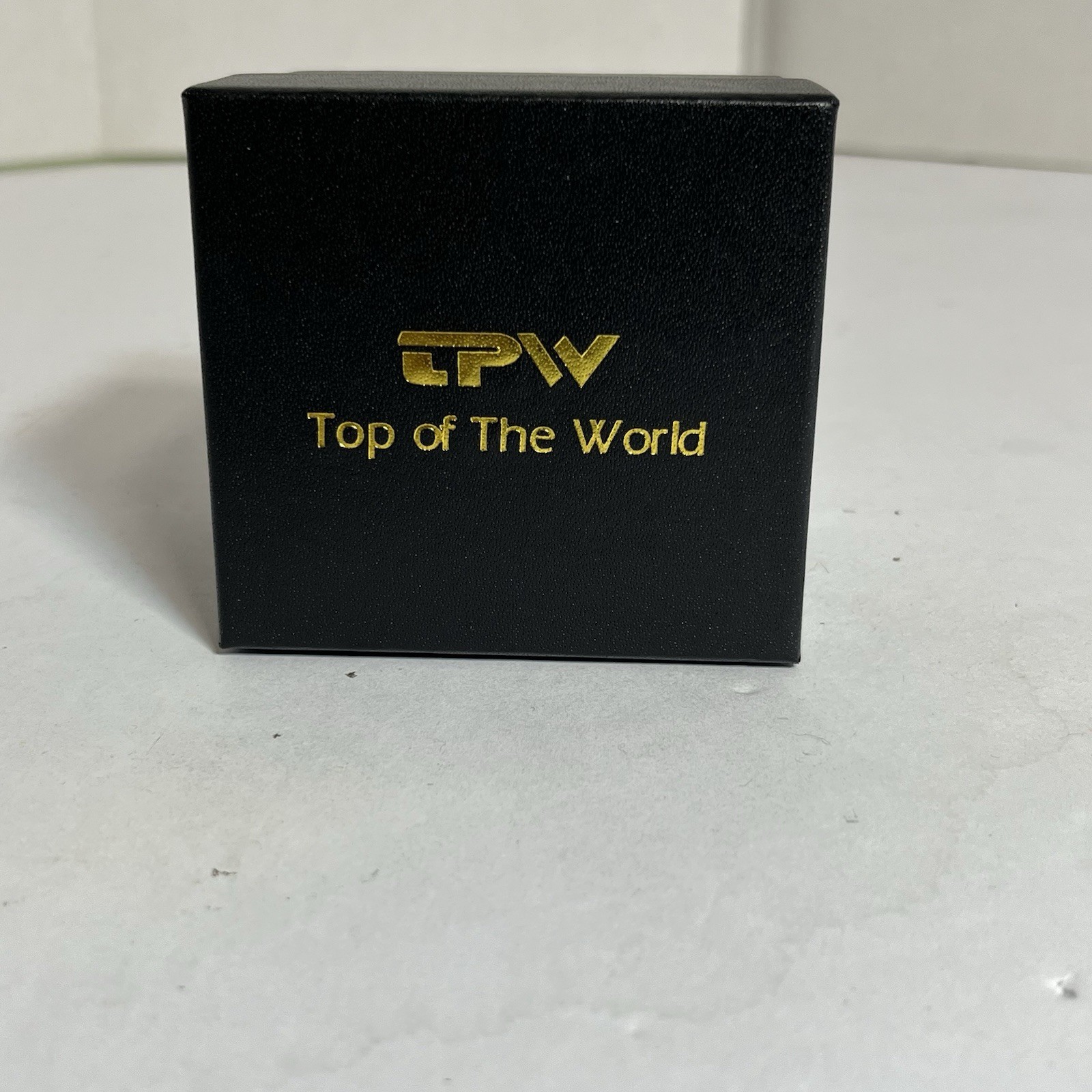 TPW Top of The World Quartz Diver Watch Green Dial Date Black silicone Strap