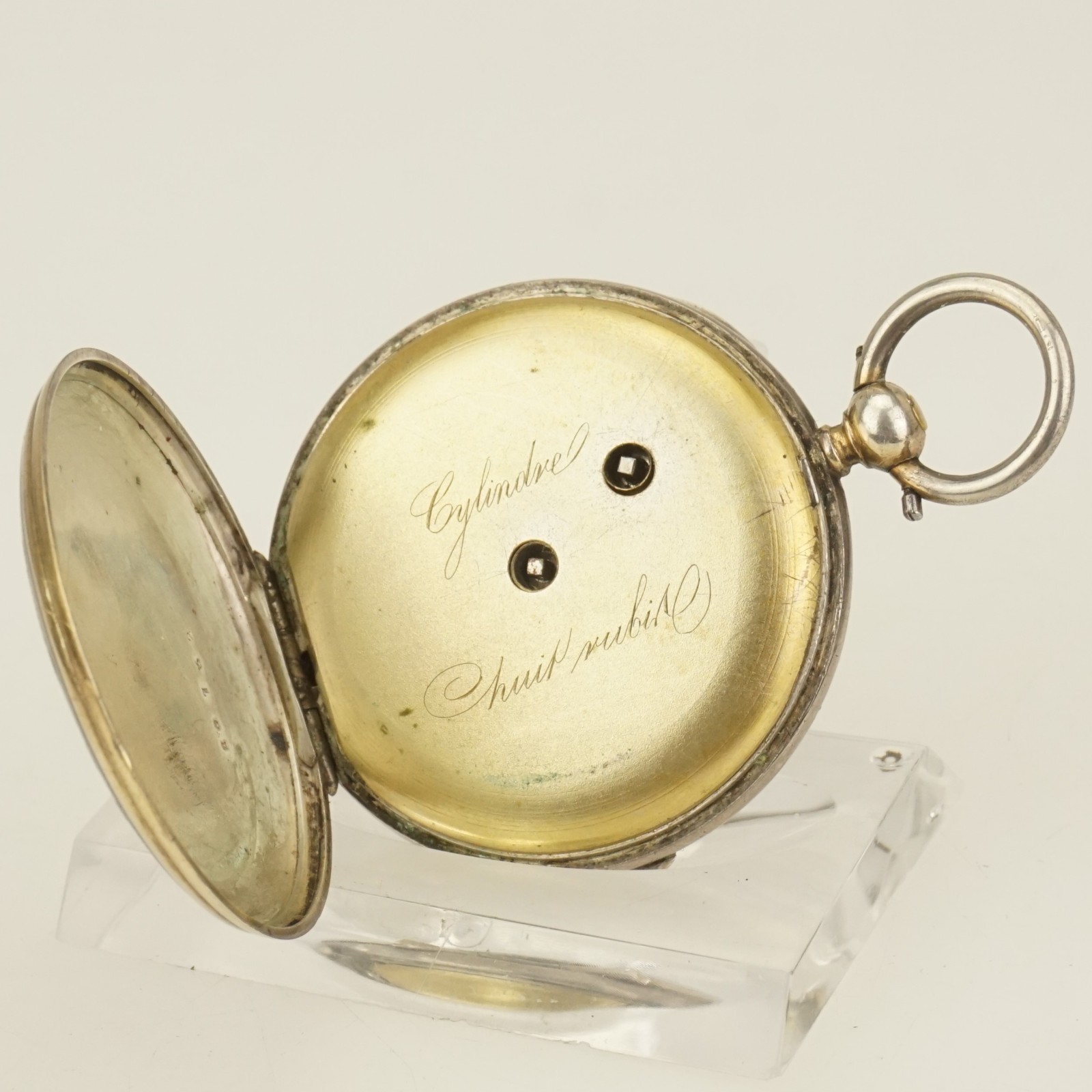 Rare! Silver Pocket watch Men’s no repeater no fusee no duplex not for scrap RAR