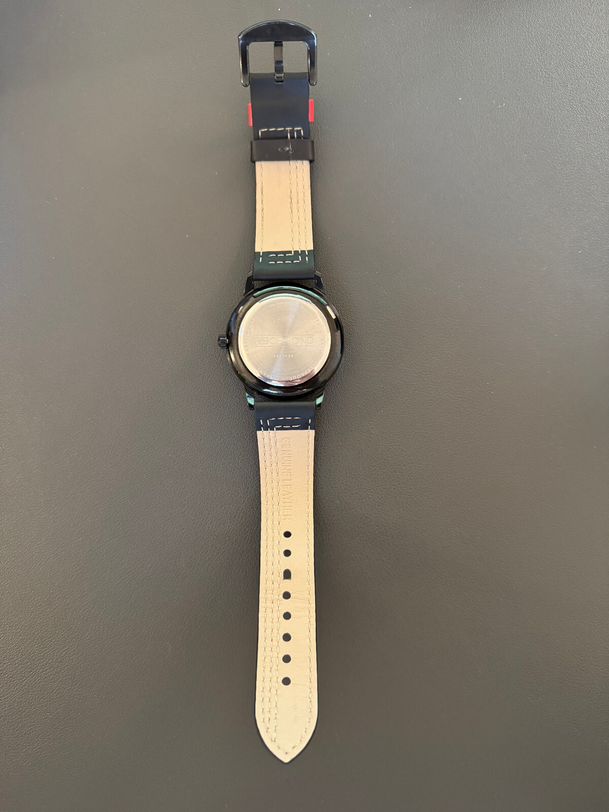 RS Chrono Watch Petronas 63S With Black and Red Leather Strap – Vry gd condtn