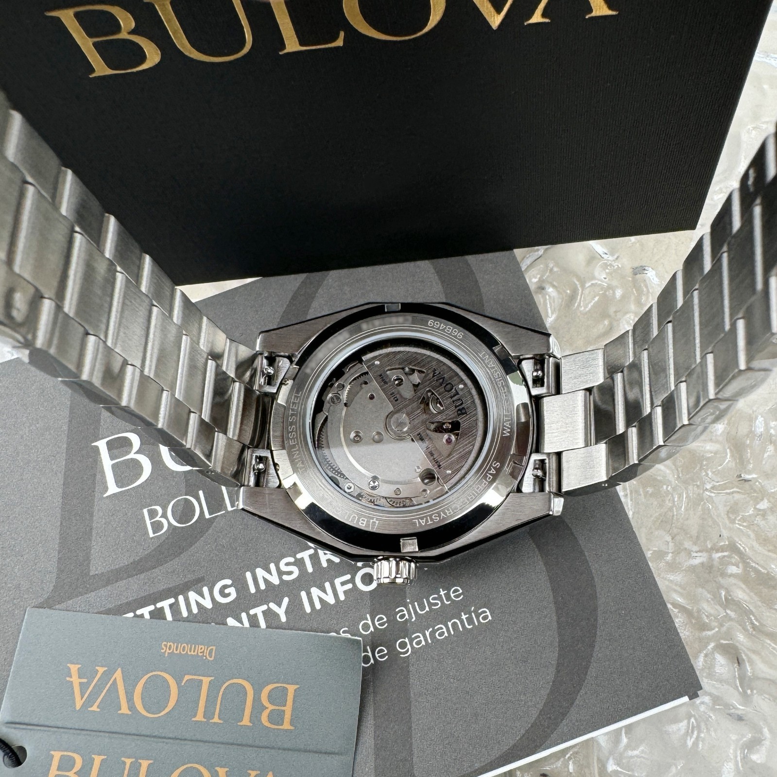 Bulova Classic Surveyor Automatic blue Dial Men’s watch 96B469 39mm