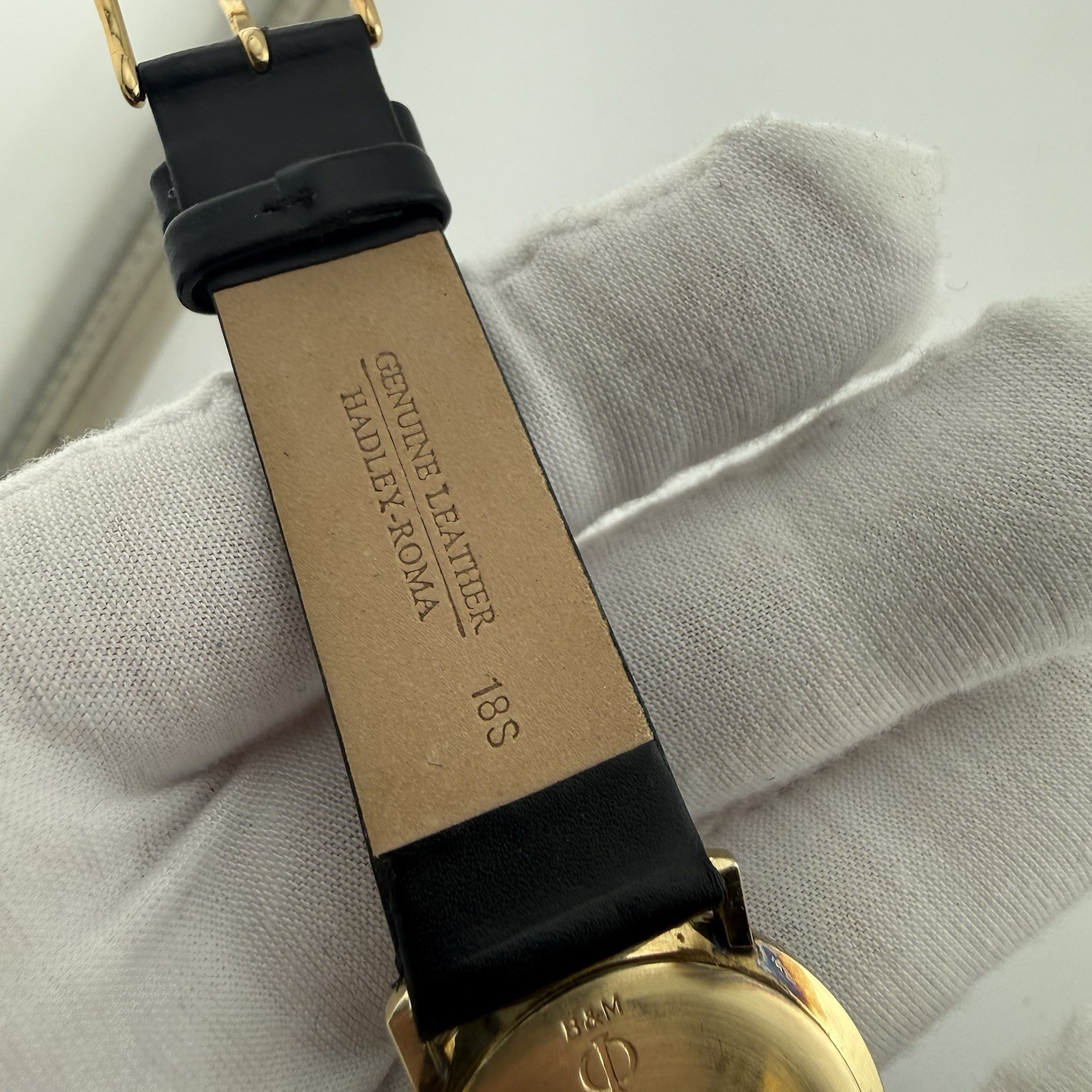 Baume & Mercier 32mm Mechanical Wind Up 14k Solid Yellow Gold Watch – Working