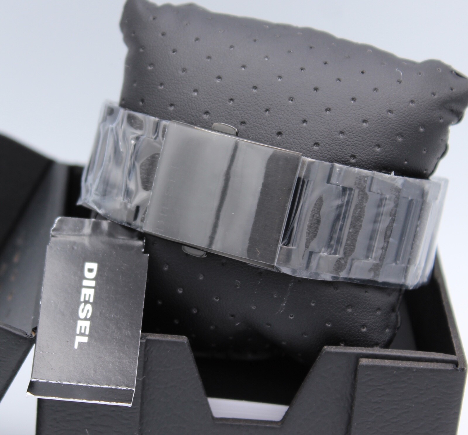 NEW AUTHENTIC DIESEL DOUBLE DOWN 48 GUNMETAL GREY SMOKE MEN’S DZ4314 WATCH