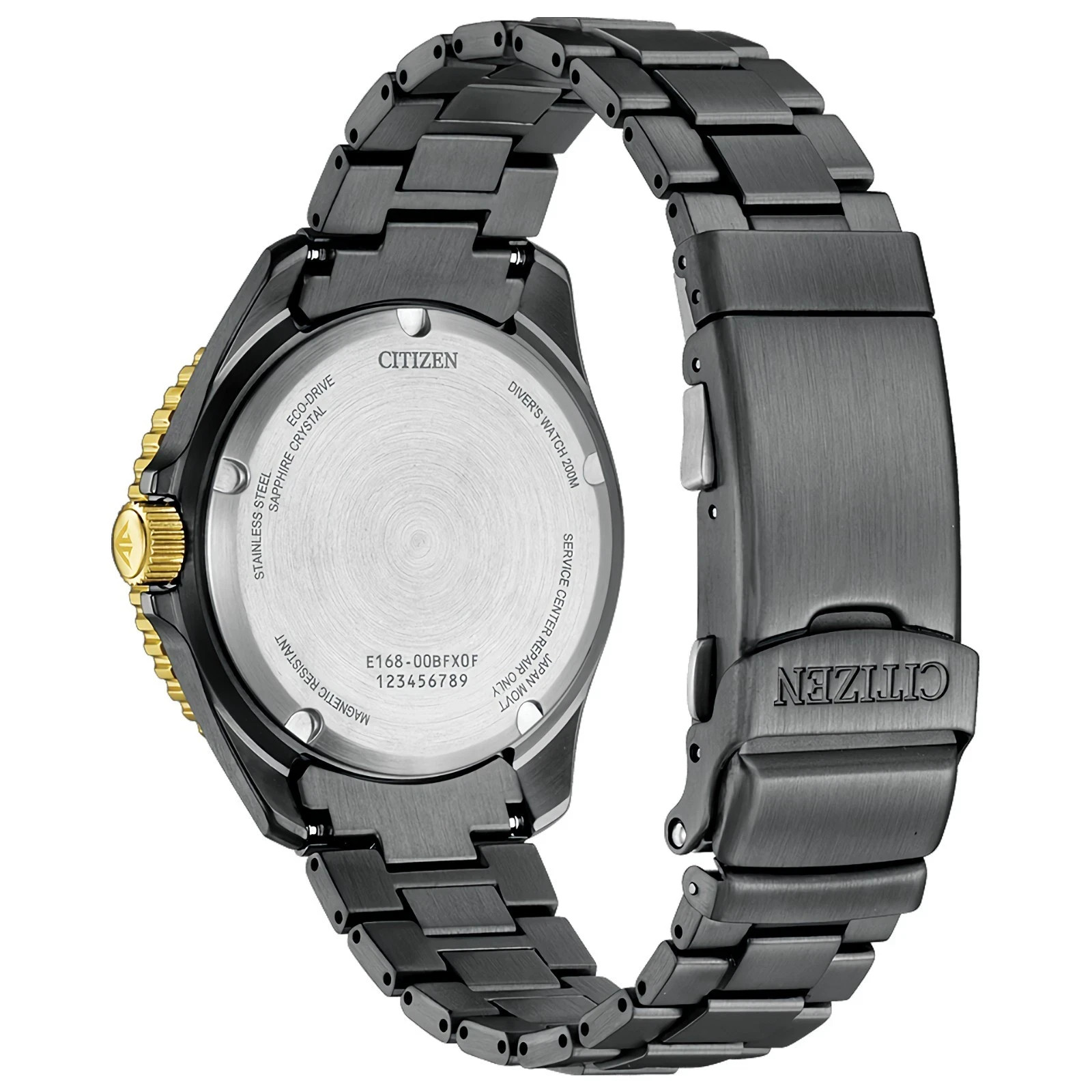 CITIZEN PROMASTER LIGHT in BLACK BN0264-53E Eco-Drive Black Dial Men Diver Watch