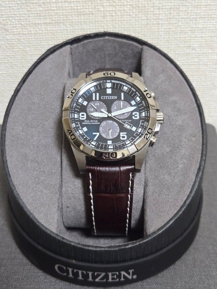 CITIZEN Watch ECO DRIVE Perpetual Calendar Chronograph BL5551 06L