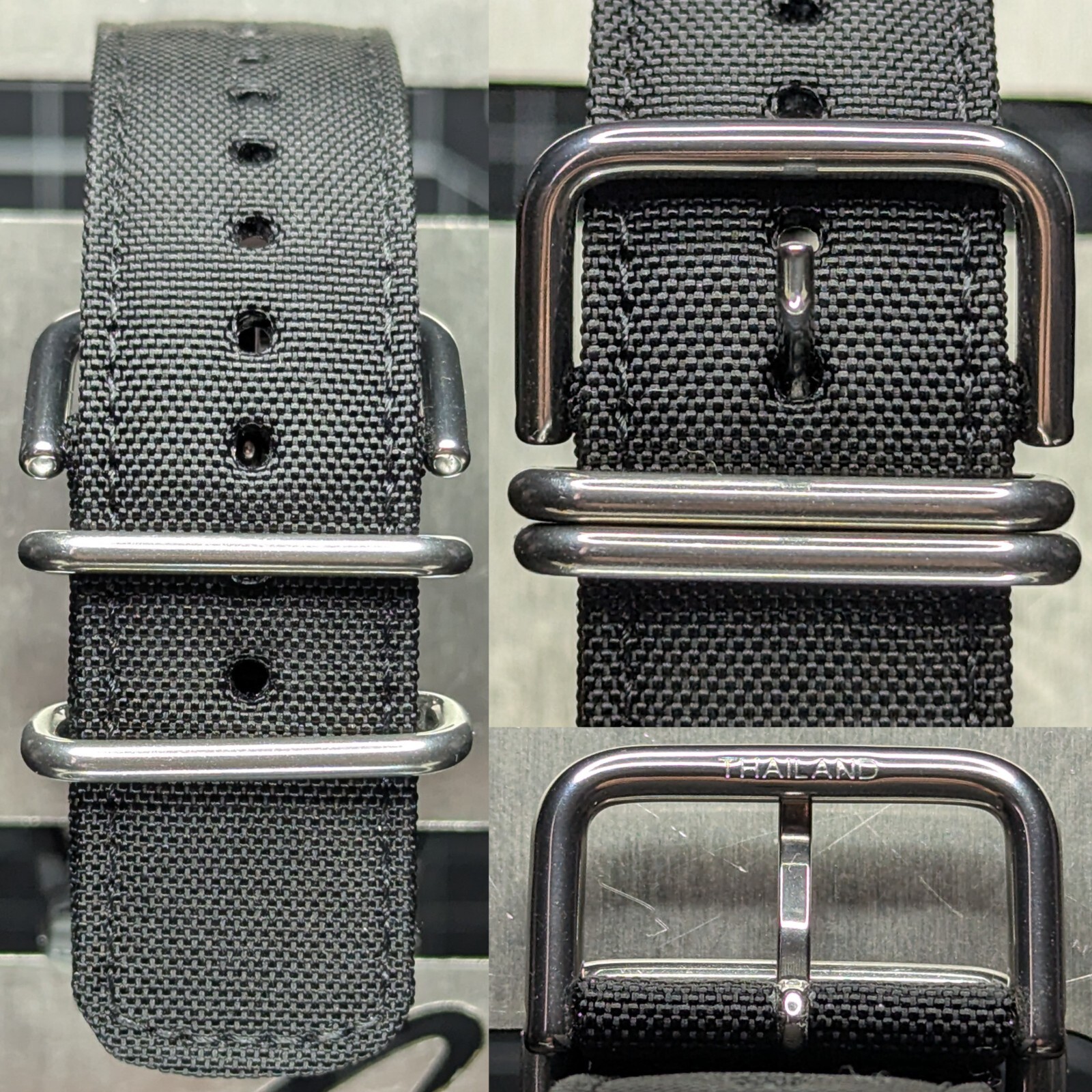 Casio G-Shock UTILITY BLACK DW-5600 BlackOut Cordura Band Square DW-5600BCE-1