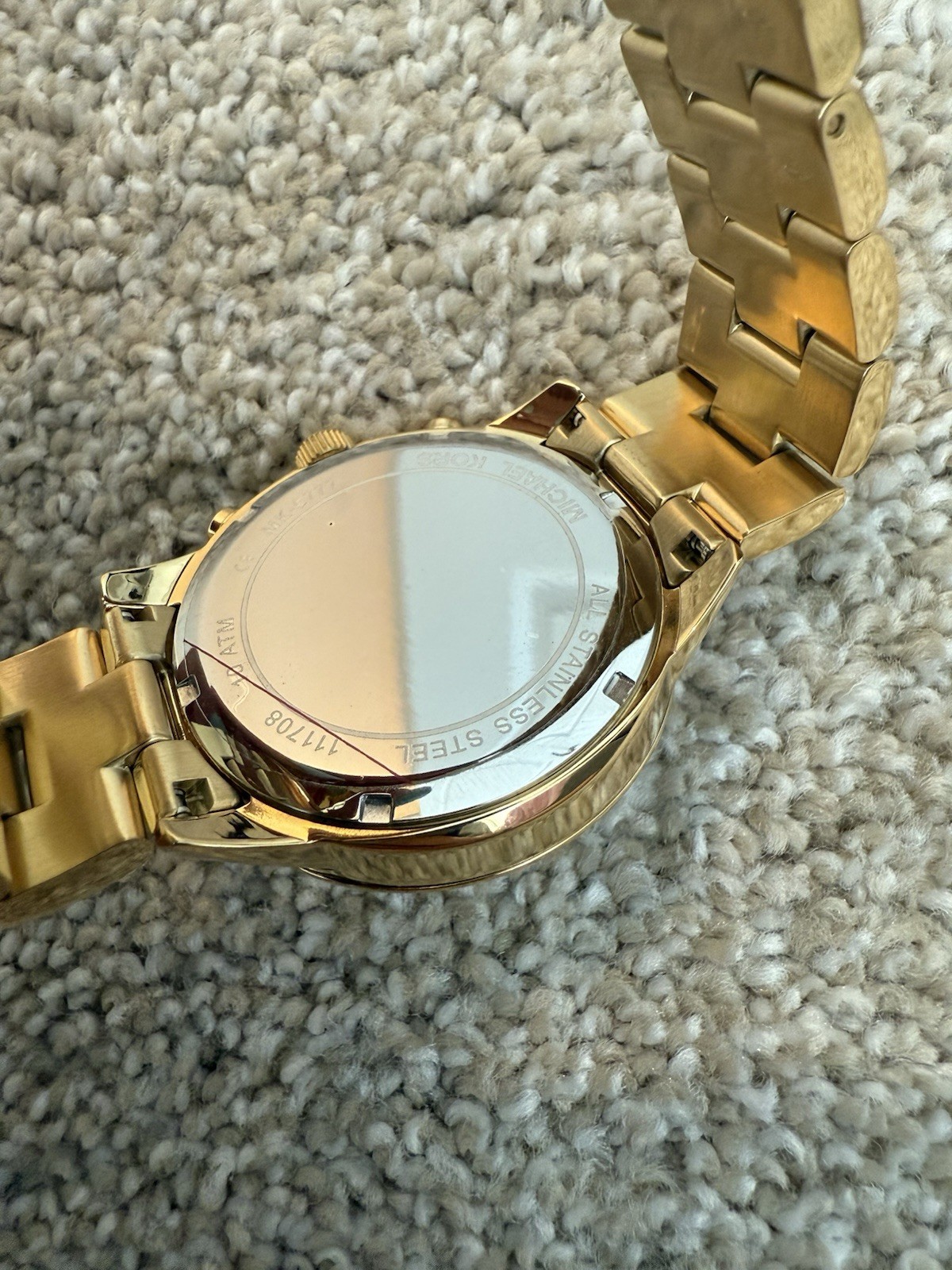 Women’s Michael Kors Gold-Tone Wrist Watch w/ Box