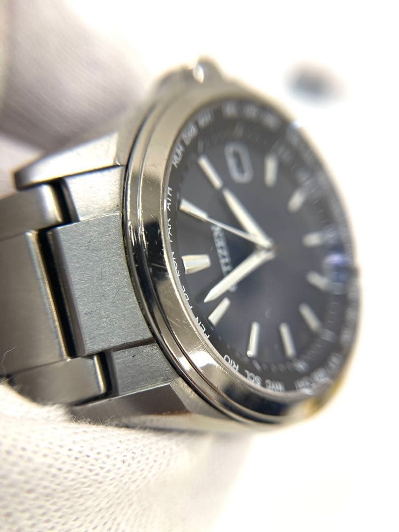 [Working Condition] Price Non-negotiable CITIZEN Watch World Time Radio Controll