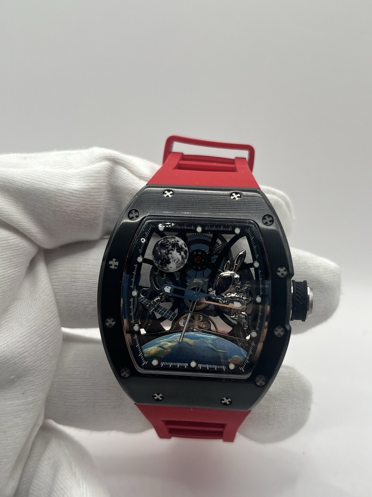 🌎 Invicta S1 Rally Interstellar Mens Automatic Watch Red & Black